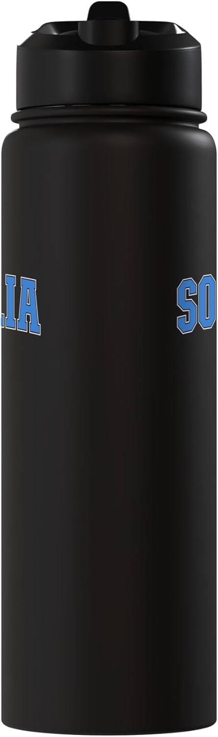 Botella de agua acero inoxidable insulada patriota somalí