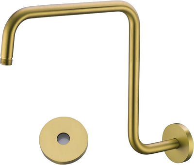 Brazo ducha 16pulg bronce champán forma S