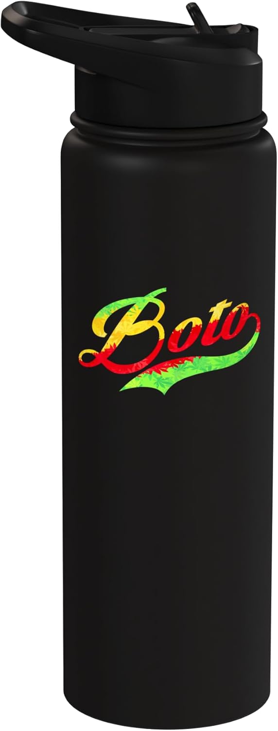 Botella de agua acero inoxidable Big Boto con estilo hawaiano