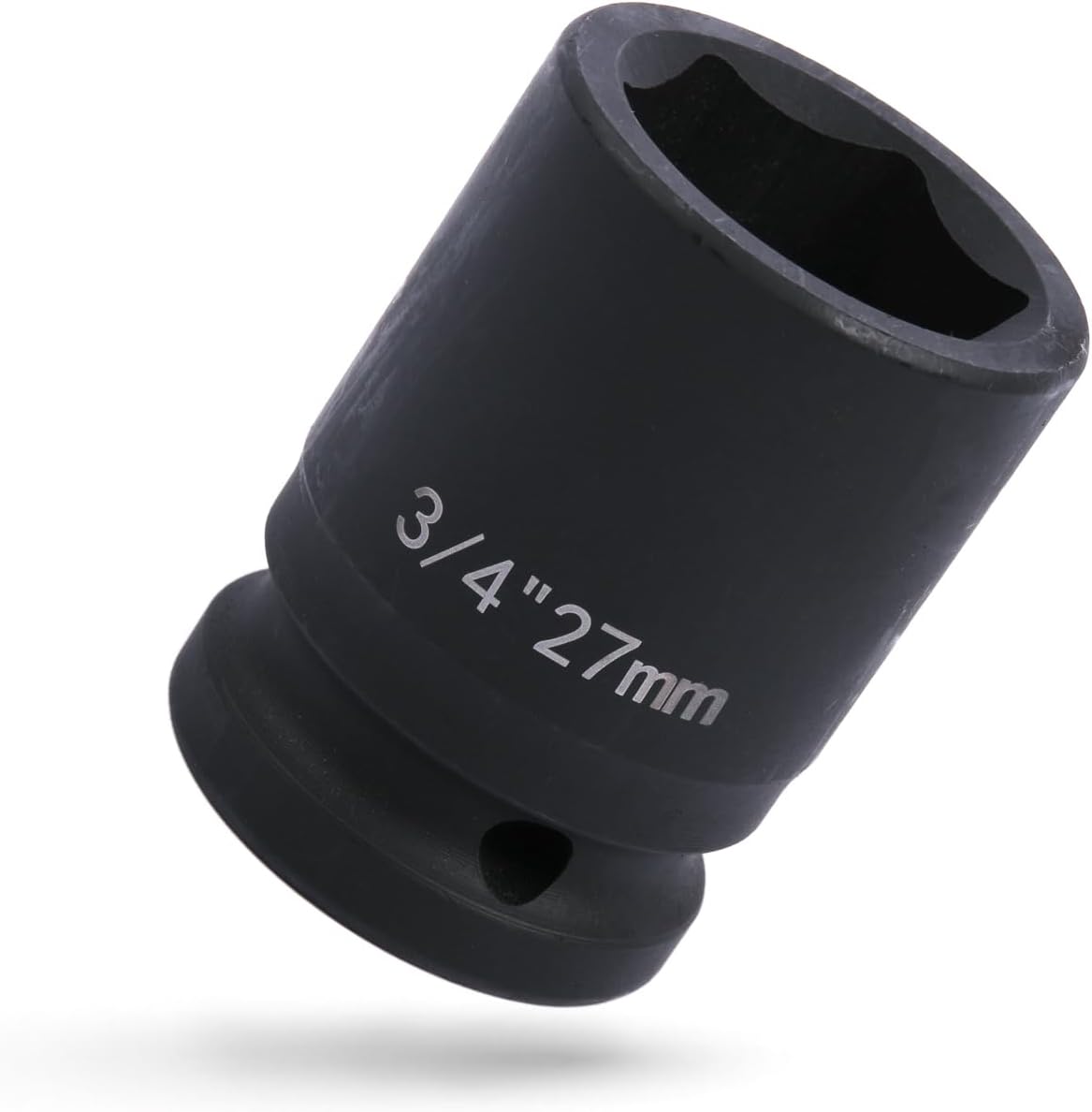 Zócalo impacto 3/4 pulg acero alto carbono enchufes 6 puntos