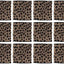 Toalla baño algodón terciopelo estampado leopardo