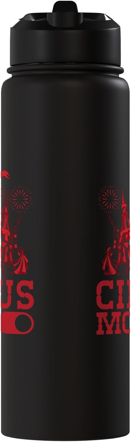 Bottella de agua aislada de acero inoxidable para traje de circo