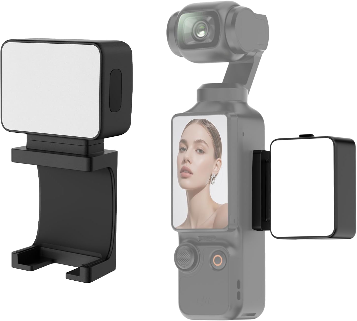 Luz magnética DJI Osmo Pocket 4/3 Xtra 5800K 2W USB C recargable