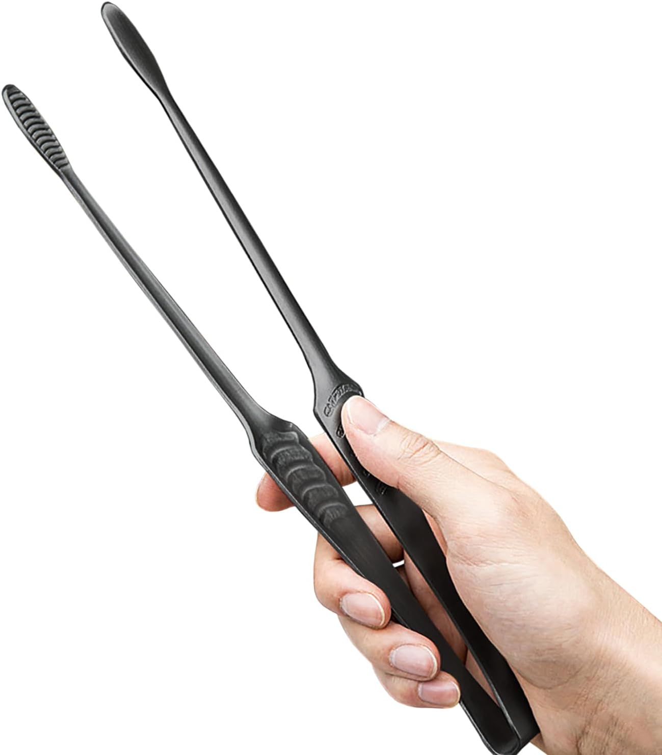 Pinzas de cocina de acero inoxidable con agarre antideslizante