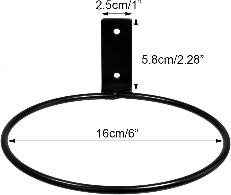 6 Ganchos Metal para Macetas 6pulg