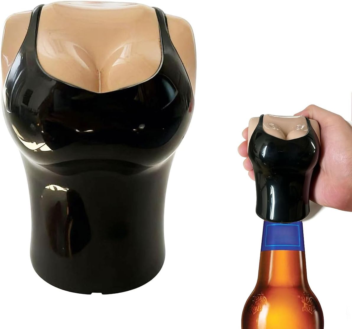 Abrebotellas magnéticos con cierre presión automático
