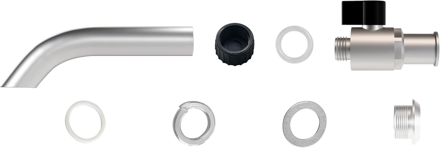 Kit válvula drenaje freidora Masterbuilt 10L XL acero inox