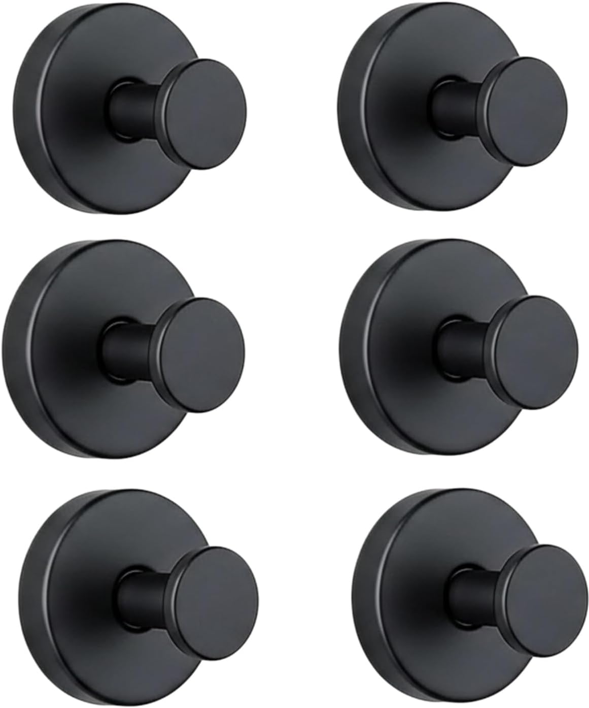 Ganchos ventosa ducha dorado y negro para tazas toallas bata