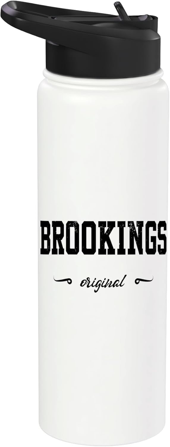 Botella agua acero inox aislada Brookings Design