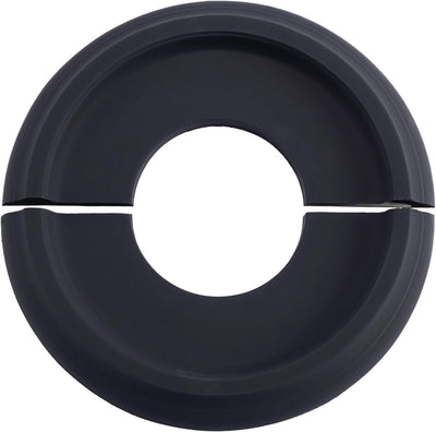 Medallón techo dividido ventilador 10pulg placa poliuretano negro