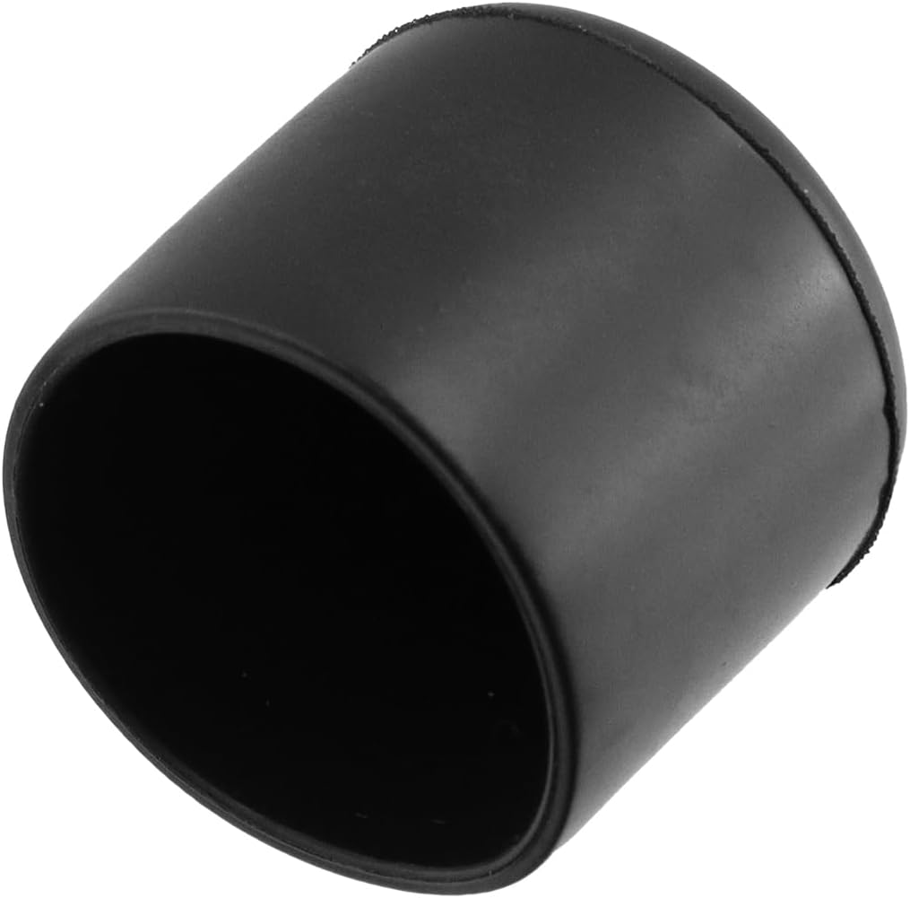 20 Fundas Redondas Patas Mesa Silicona 0.98pulg Negro