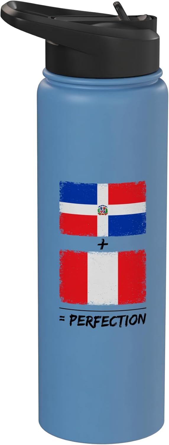 Botella agua acero inox aislada Perú República Dominicana