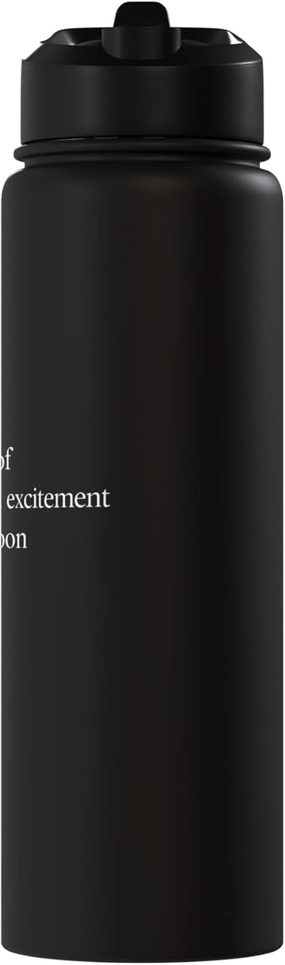 Bottella de agua aislada acero inoxidable Moon Joy 2026