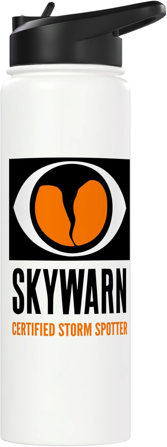 Botella de agua aislada de acero inoxidable Skywarn