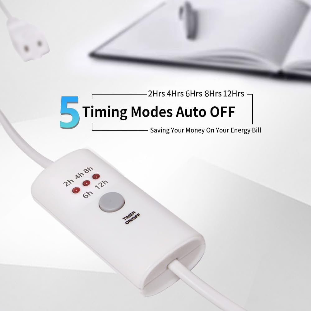 Temporizador apagado automático para calentador cera