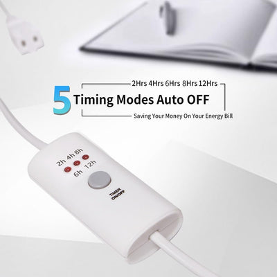 Temporizador apagado automático para calentador cera