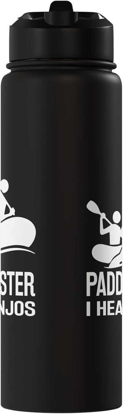 Botella de agua aislada de acero inoxidable Paddle Faster