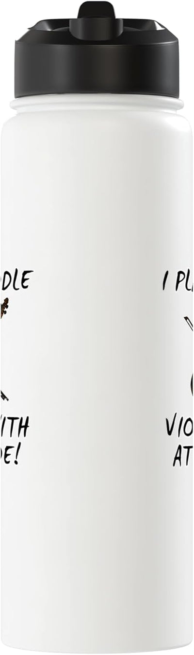 Botella térmica acero inox para violinista