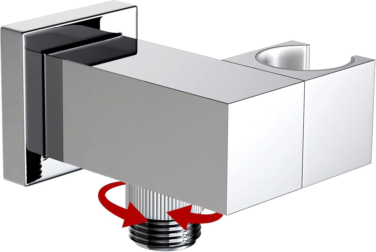 Codos de agua latón baño soporte ducha con control flujo