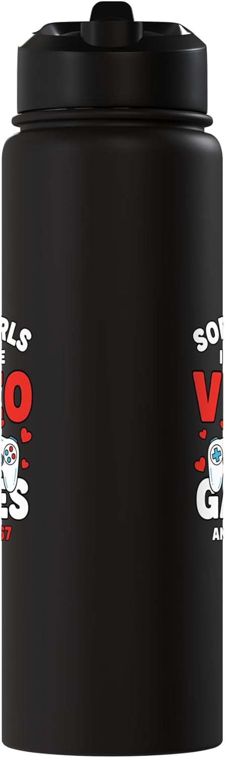 Botella de agua acero inoxidable sin BPA con mensaje GAM3