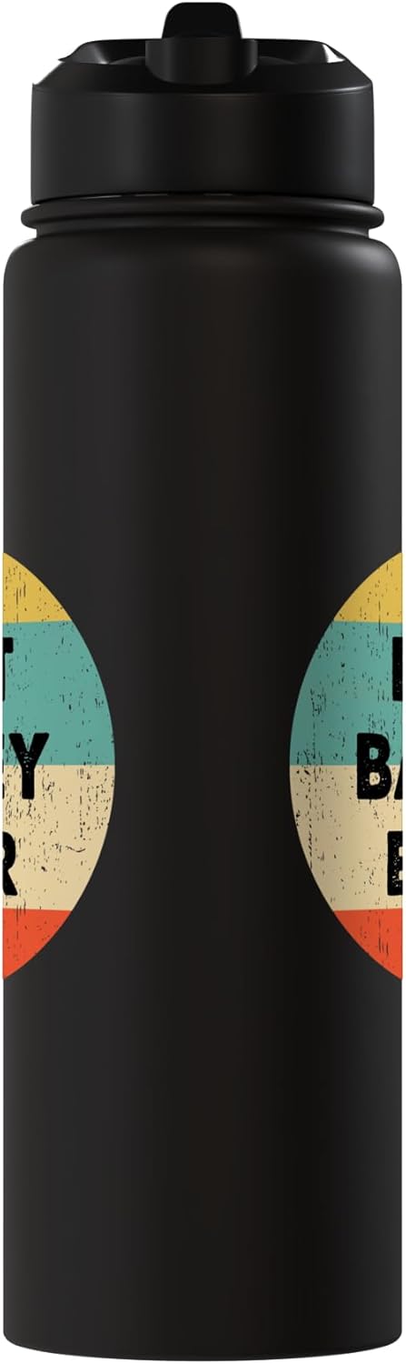 Botella de agua aislada de acero inoxidable Bailey Name