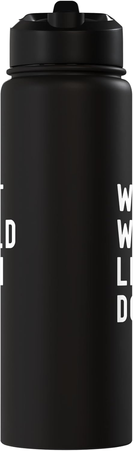 Bottella de agua acero inoxidable aislada What Would Lilah Do