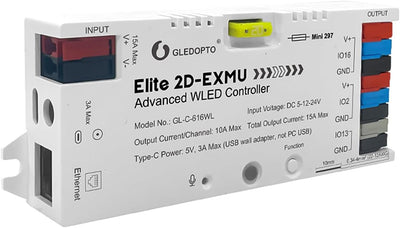 Controlador ESP32 WiFi RGB direccionable