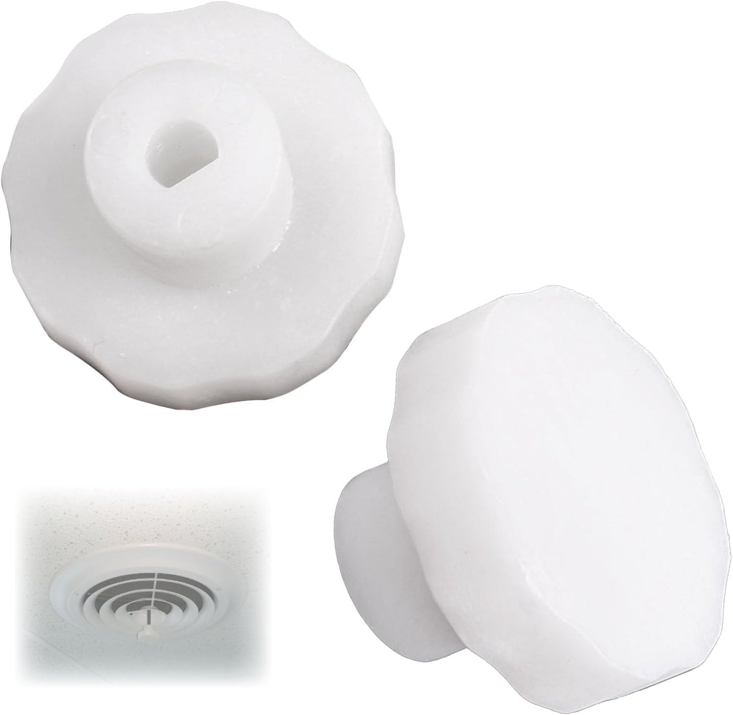 Pomo amortiguador manual HVAC para eje 0.25pulg