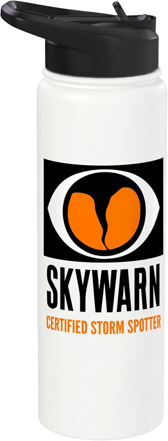 Botella de agua aislada de acero inoxidable Skywarn