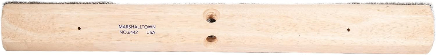 Escoba crin caballo bloque ancho 24pulg madera EE.UU.