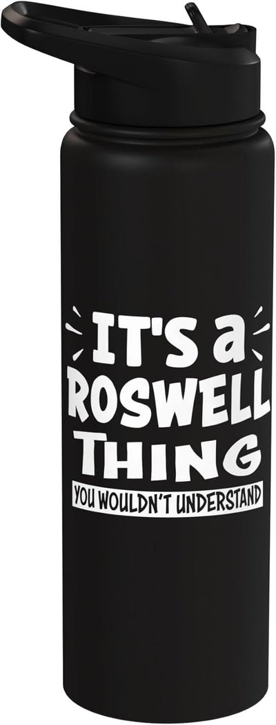 Botella agua aislada acero inox Roswell Trip