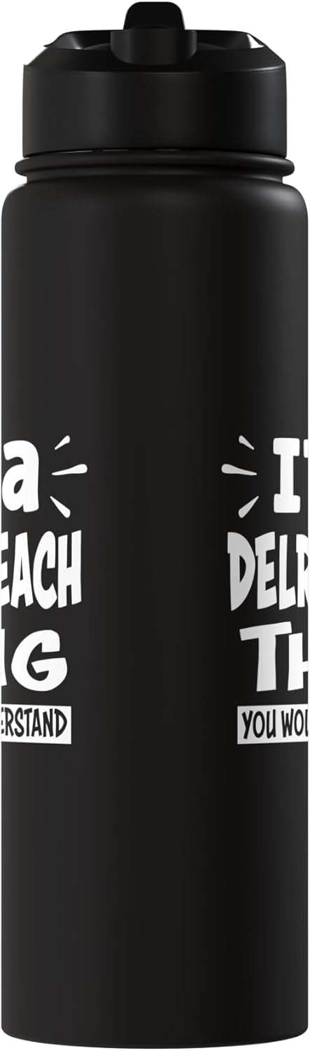 Botella de agua aislada de acero inoxidable Delray Beach