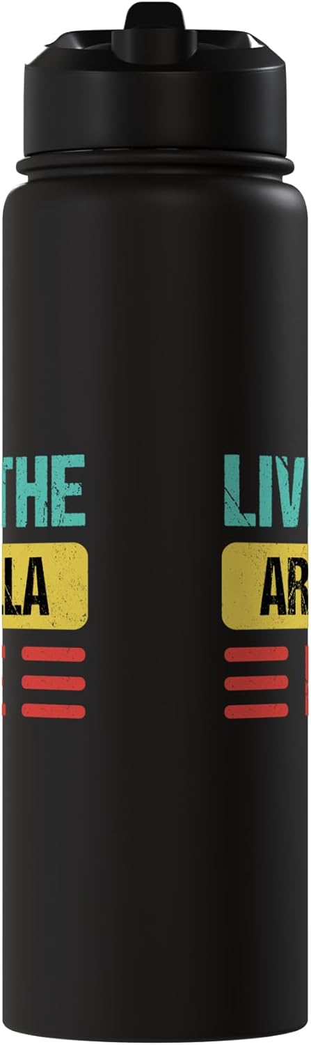 Botella de agua aislada de acero inoxidable Arabella Name