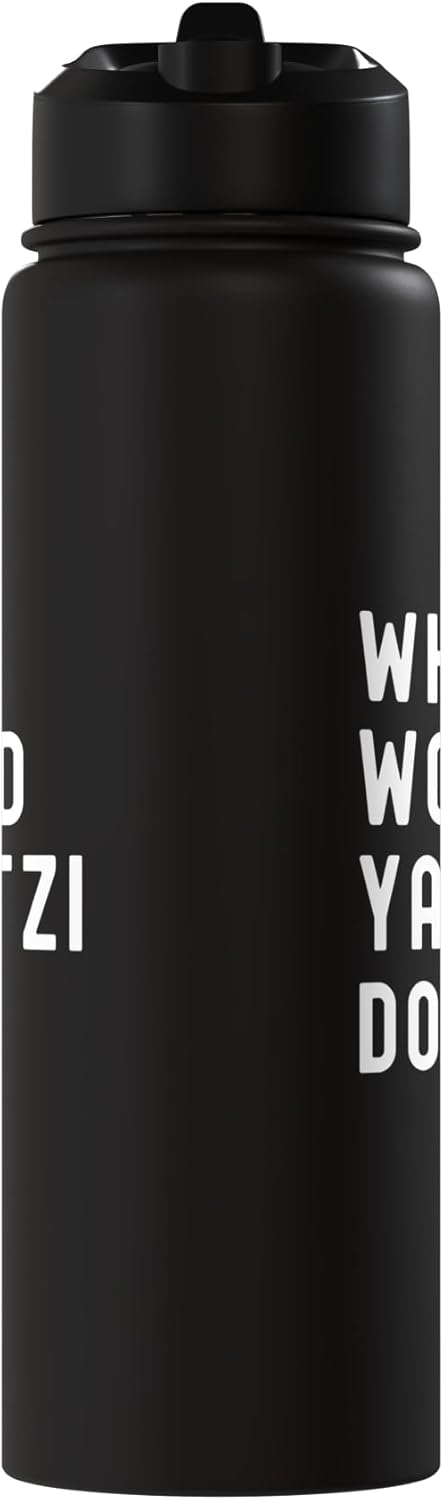 Bottella de agua acero inoxidable aislada What Would Yaretzi Do
