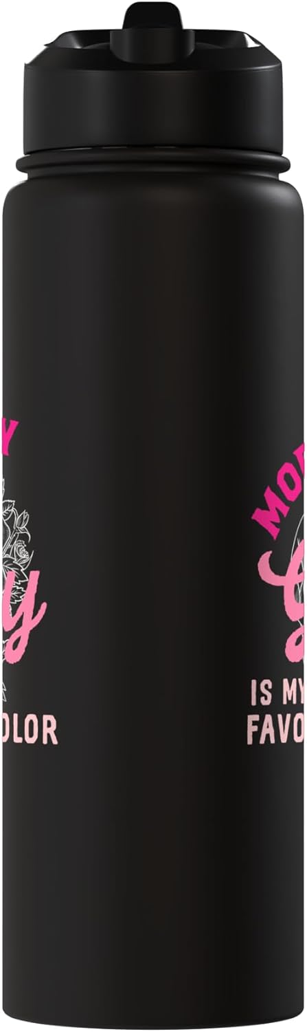 Botella de agua acero inoxidable aislada libro romance oscuro spicy