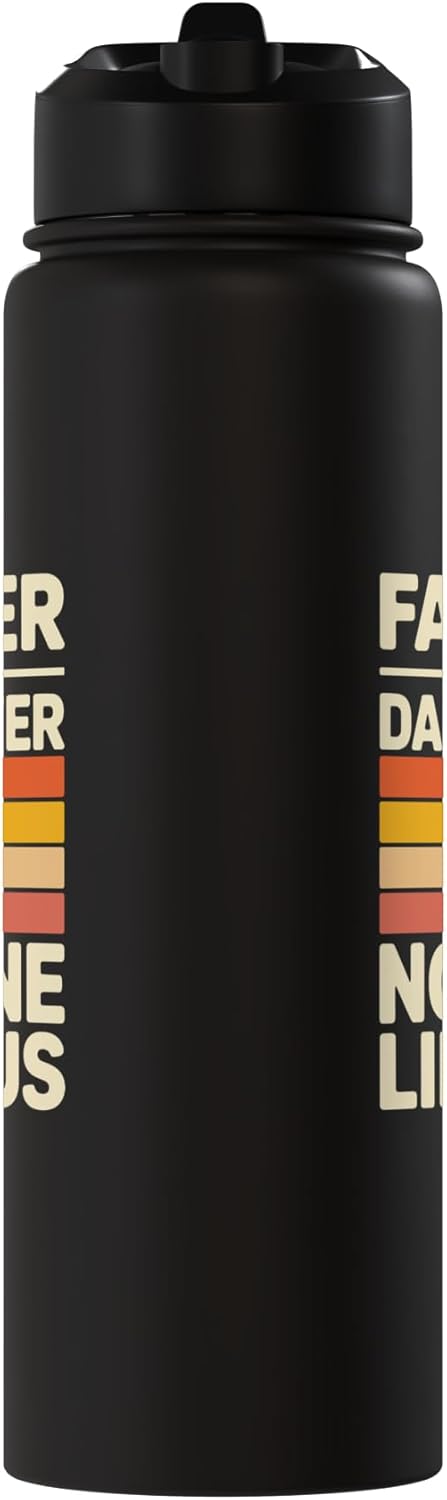 Botella de agua acero inoxidable padre e hija sin BPA