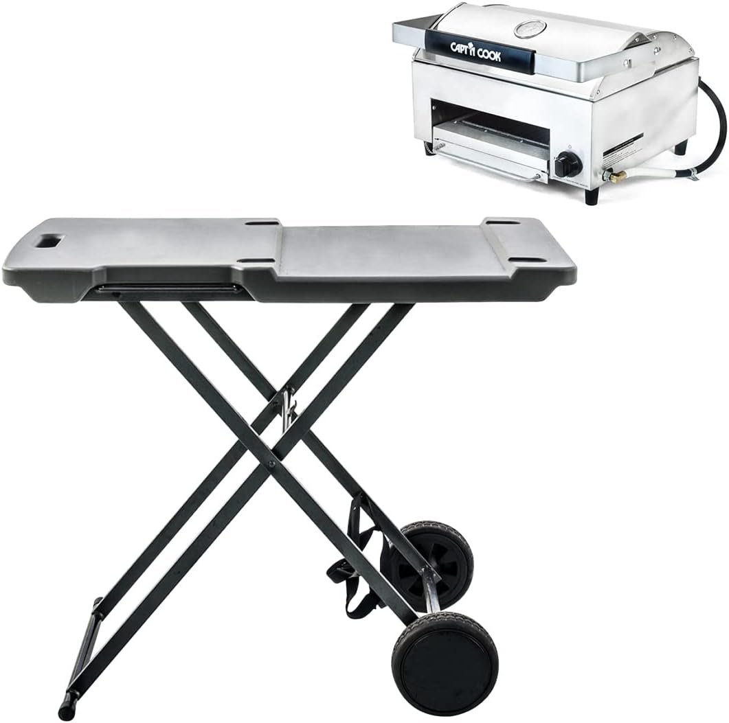 Carrito maestro plegable para horno pizza gas
