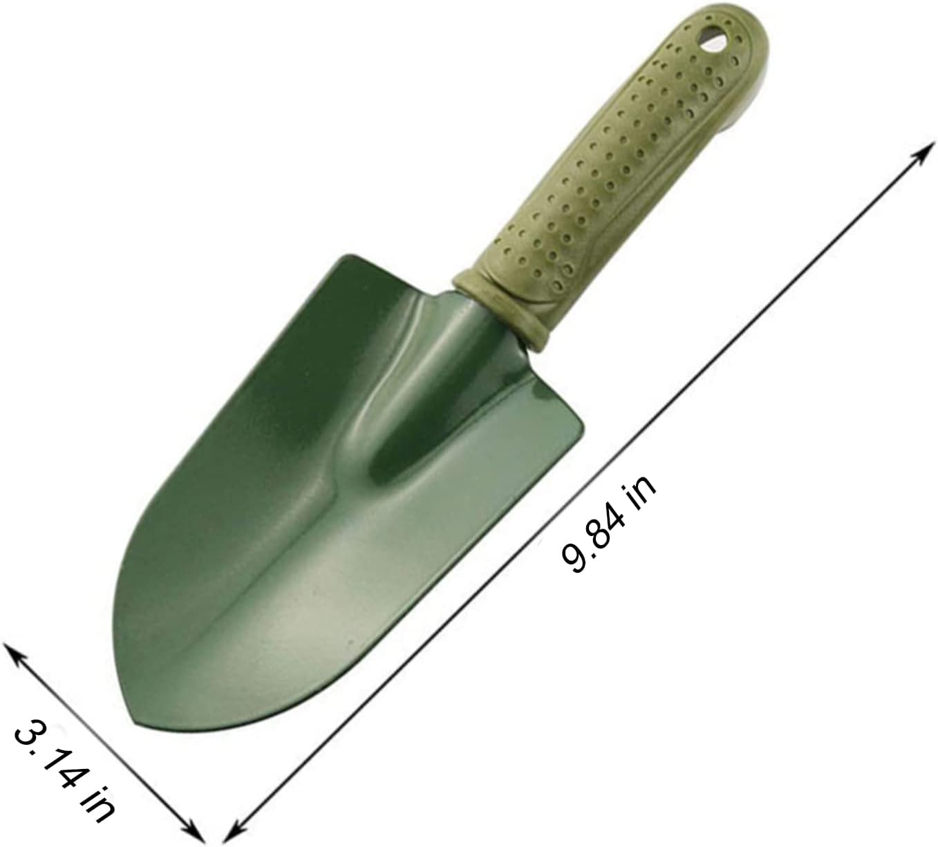 Pala jardinería excavar plantar césped mango antideslizante