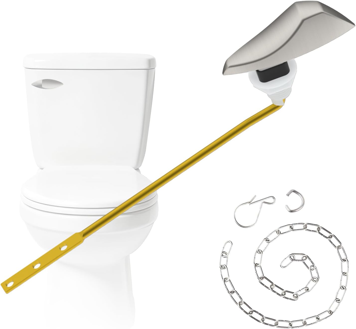 Reemplazo manija inodoro montaje frontal comp Kohler