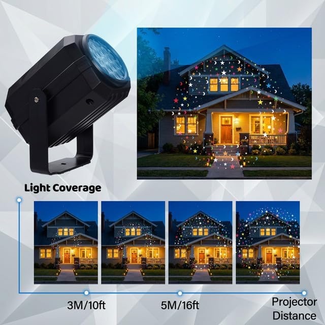 Proyector galaxia luz nocturna con ángulo ajustable dormitorio niño