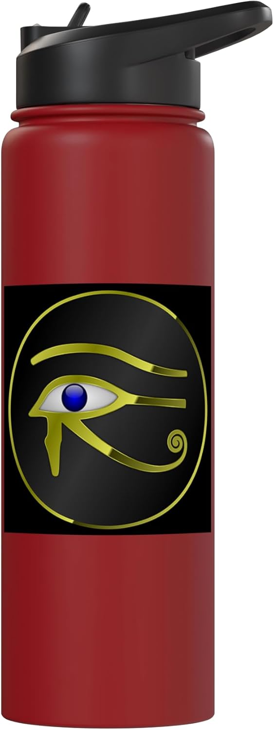 Botella agua acero inox símbolo ojo de Horus