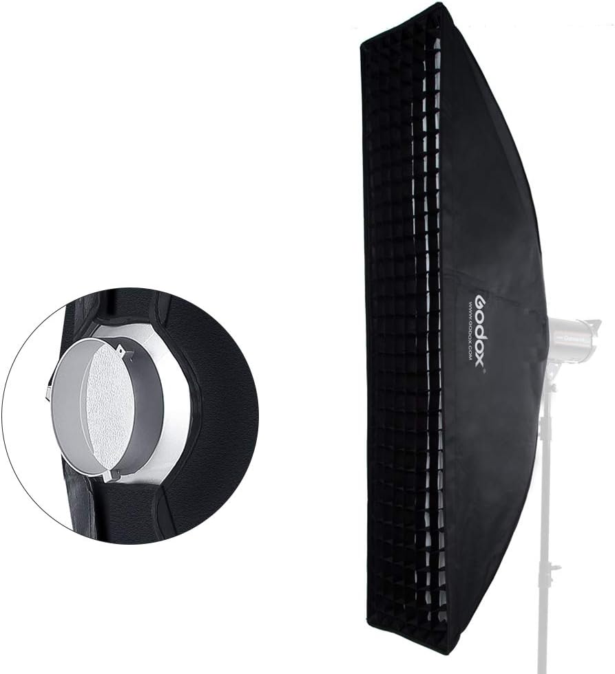 Caja rejilla panal 12x47pulg para flash estudio