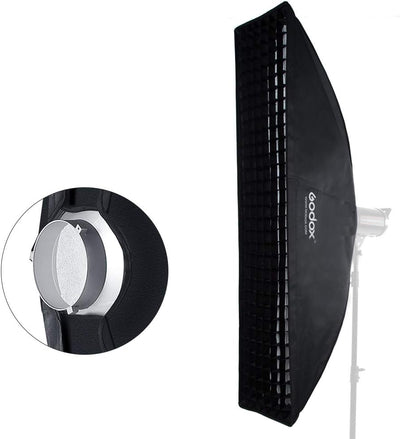 Caja rejilla panal 12x47pulg para flash estudio