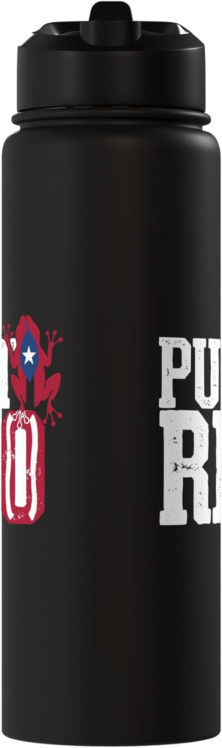 Botella de agua acero inoxidable Taino Indian Puerto Rico Boricua