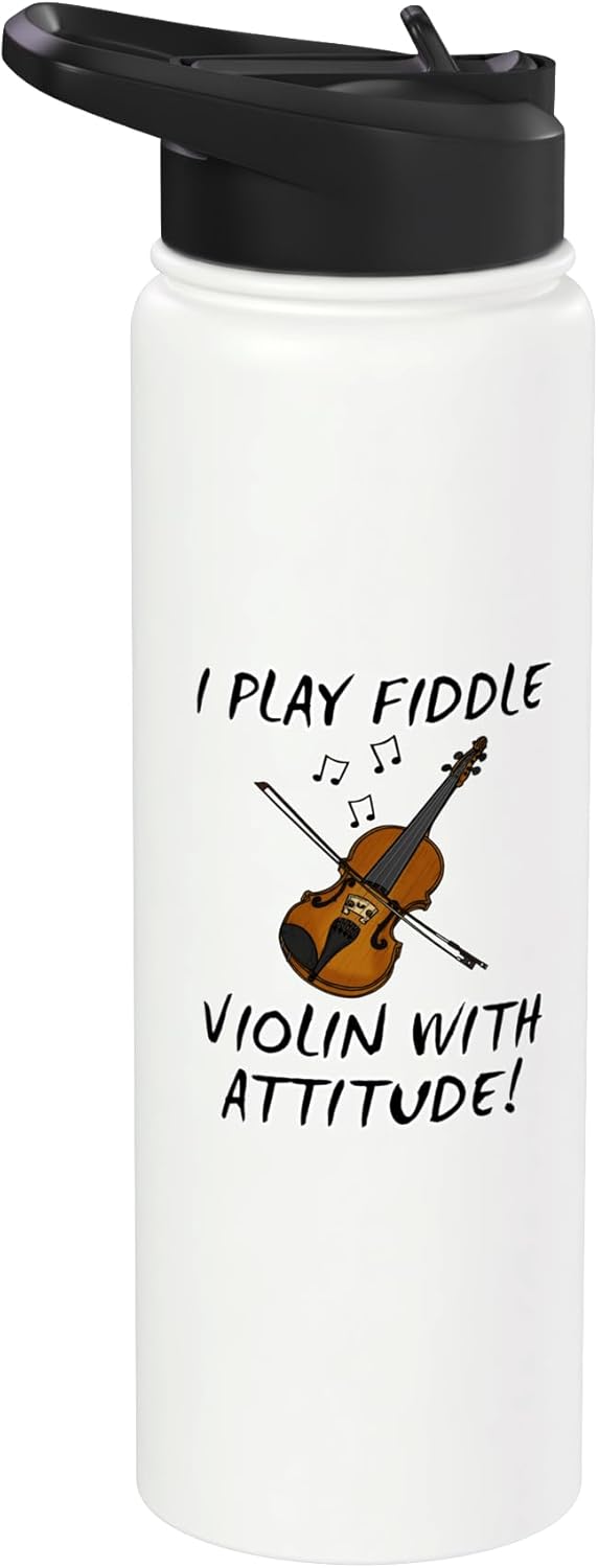 Botella térmica acero inox para violinista