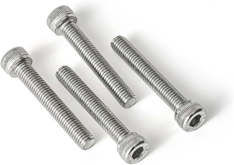 Tornillos M2.0x0.236pulg acero inox 304 set 50