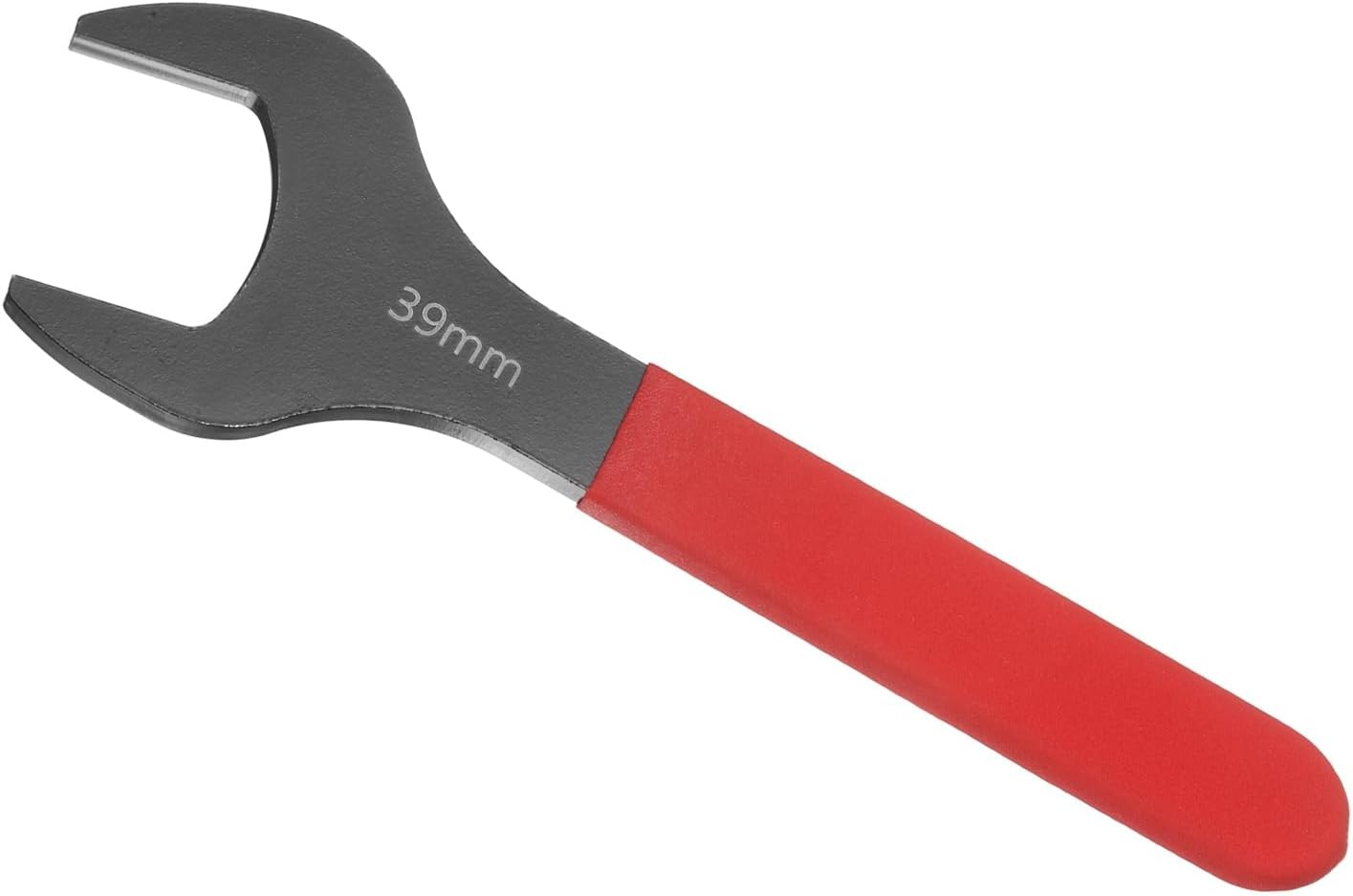 Llave extremo abierto 1.535pulg en forma U 15grados vástago rojo