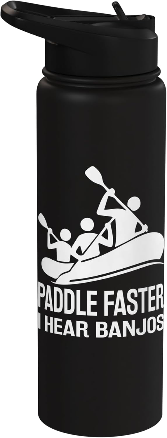 Botella de agua aislada de acero inoxidable Paddle Faster