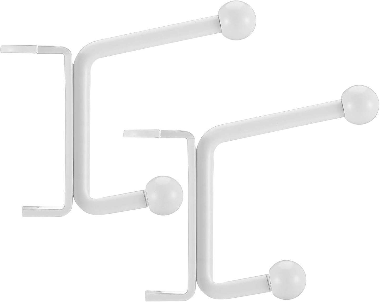 2 Ganchos Bisagra Puerta Soporte Toallero Espacio Compacto