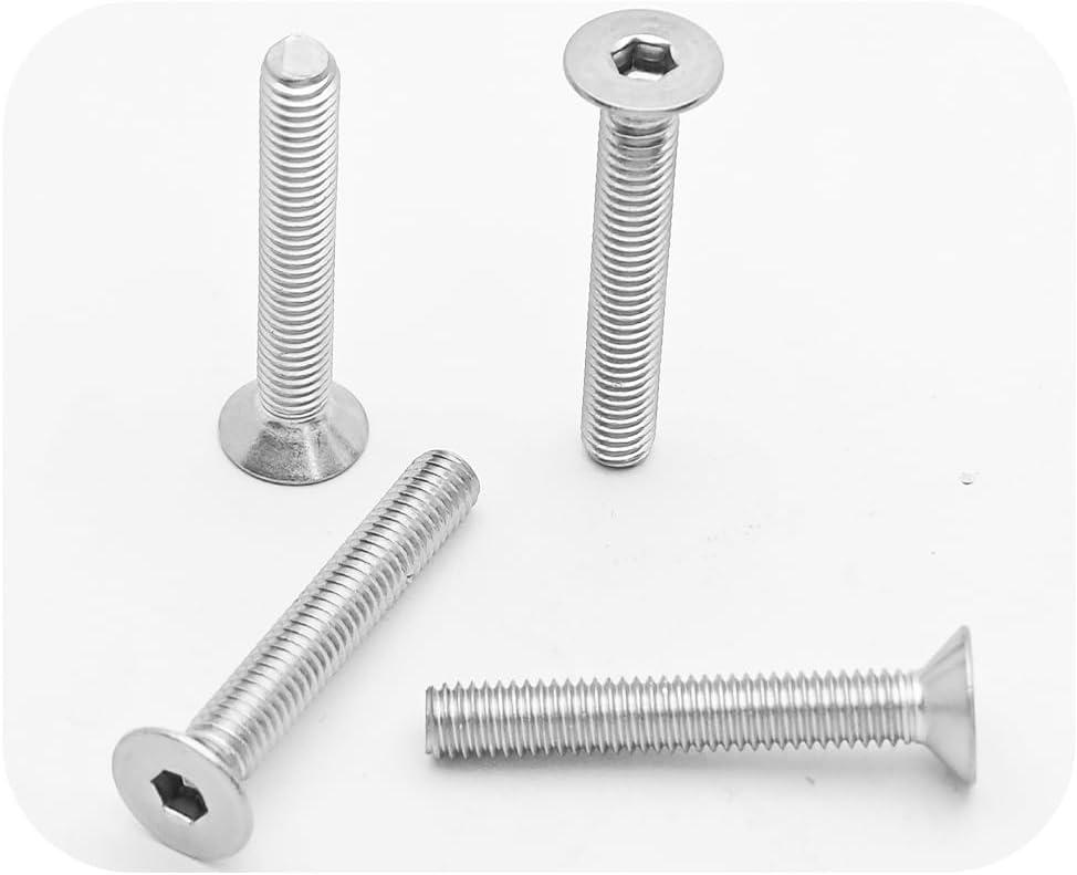 20 Pzas Tornillos Hexagonales M6x40mm